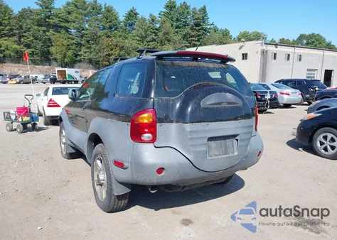 2000 Isuzu Vehicross из США, поврежденный, VIN JACCN57X5Y7D00099